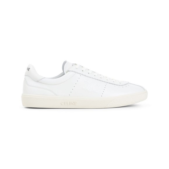 Celine Low Lace-Up Sneakers With Triomphe - NWT - Picture 1 of 4